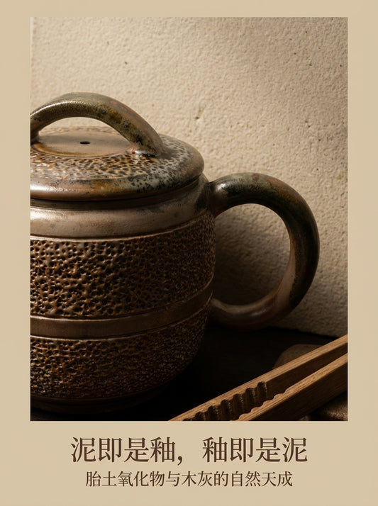 "Shunda" Artisanal Ice Smoke Teapot - A Journey of Smooth Passages