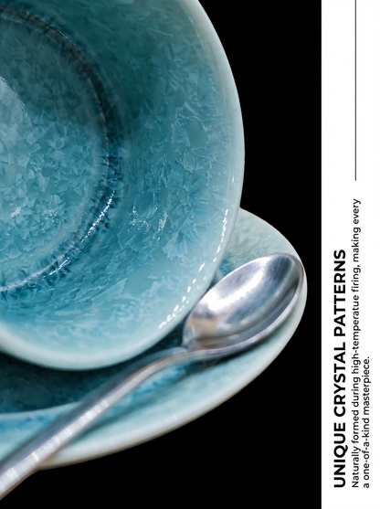 Coffee Cup - Crystalline Glaze-Pink