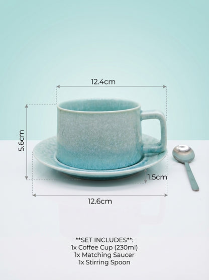 Coffee Cup - Crystalline Glaze-Pink