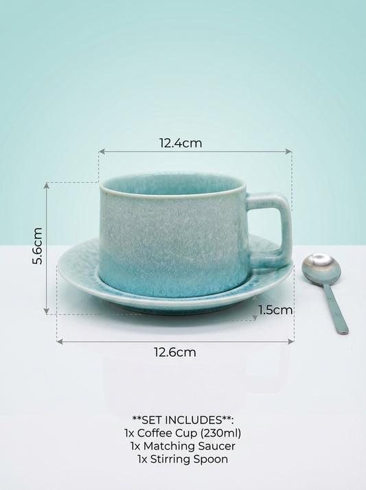Coffee Cup - Crystalline Glaze-Pink